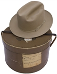 Lyndon B. Johnsons Personally Owned & Worn Stetson Hat -- Quintessential LBJ